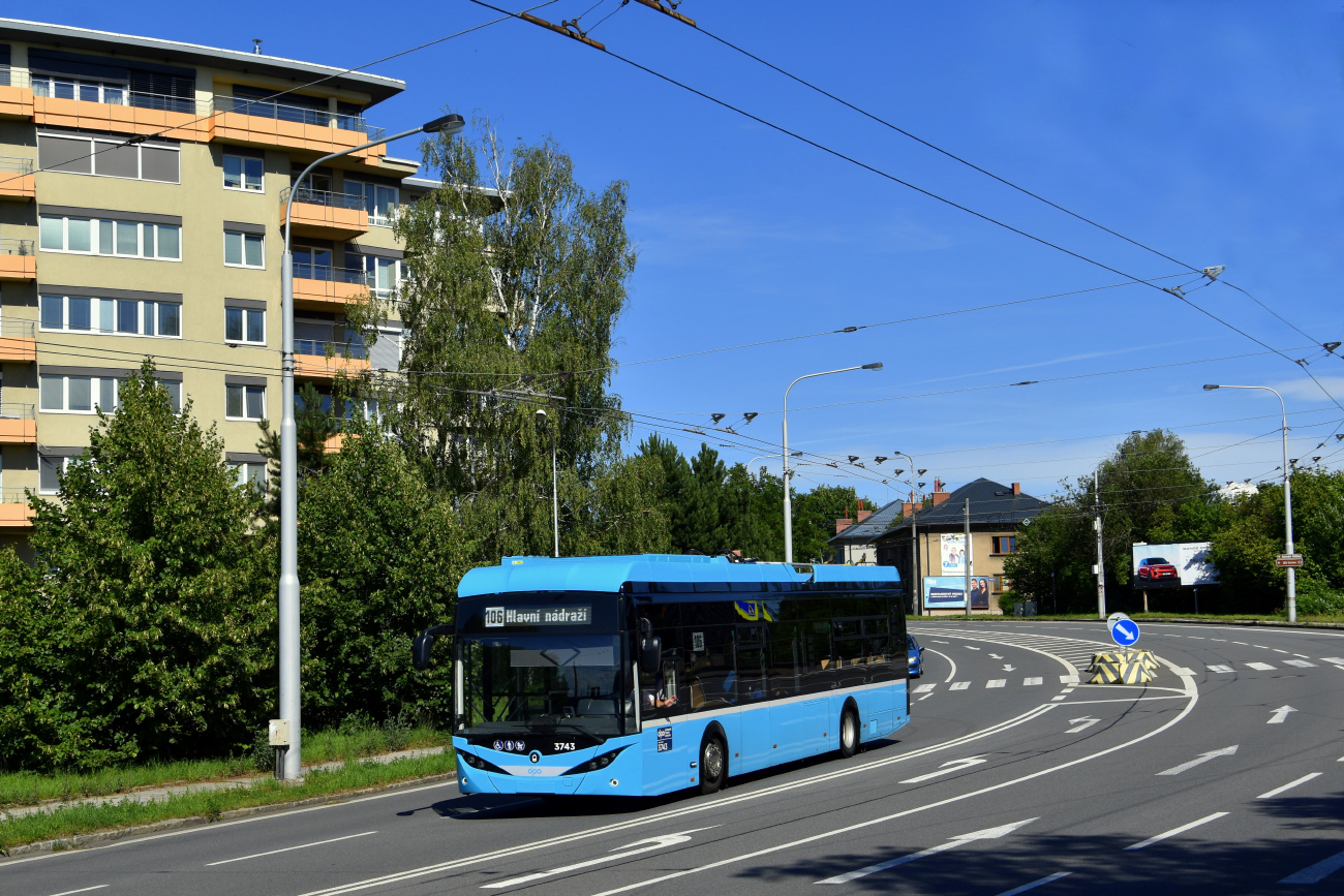 Острава, Škoda 36Tr TEMSA № 3743