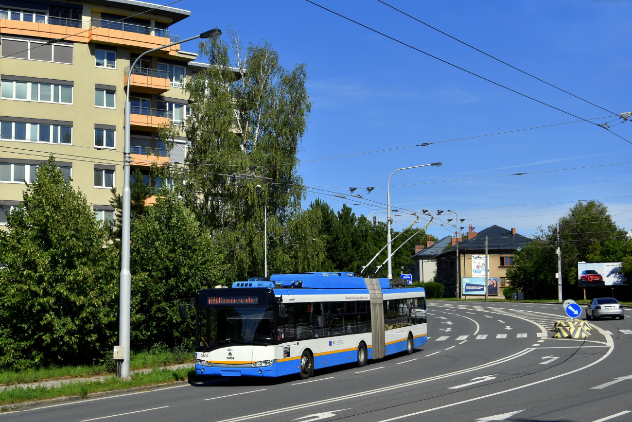 Острава, Škoda 27Tr Solaris III № 3807 Острава, Škoda 27Tr Solaris III № 3807