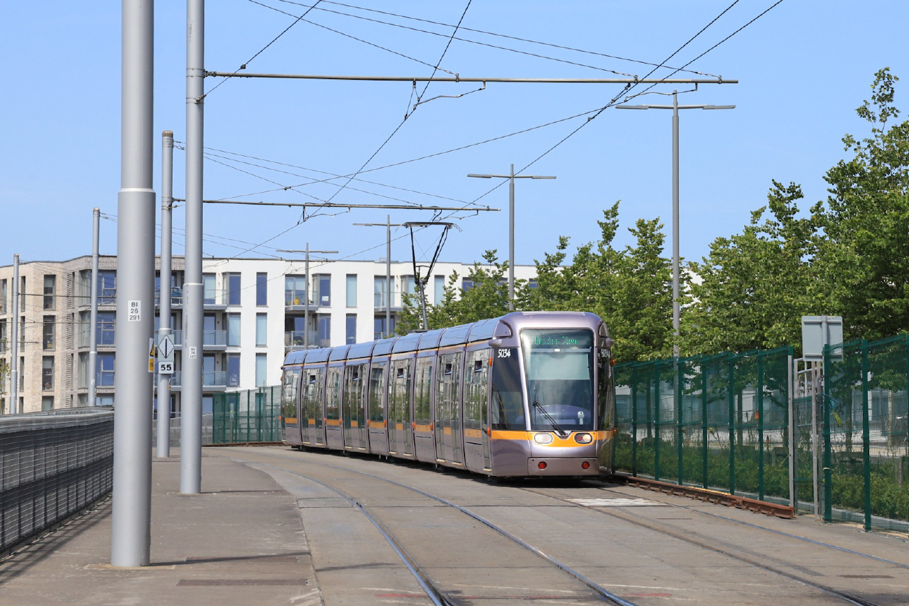 Дублин, Alstom Citadis 502 № 5034