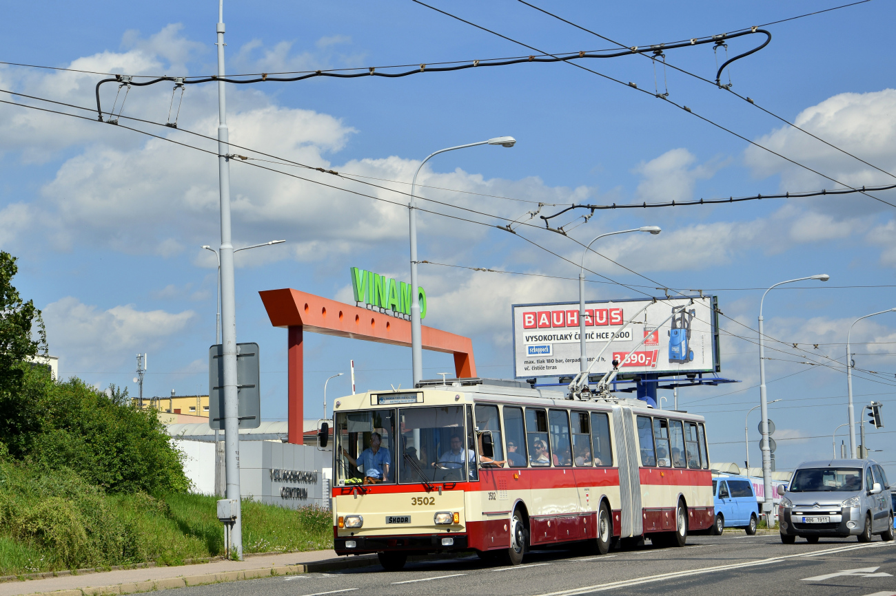 Брно, Škoda 15Tr02/6 № 3502; Брно — Dopravní nostalgie 2024 a DOD Vozovna Slatina
