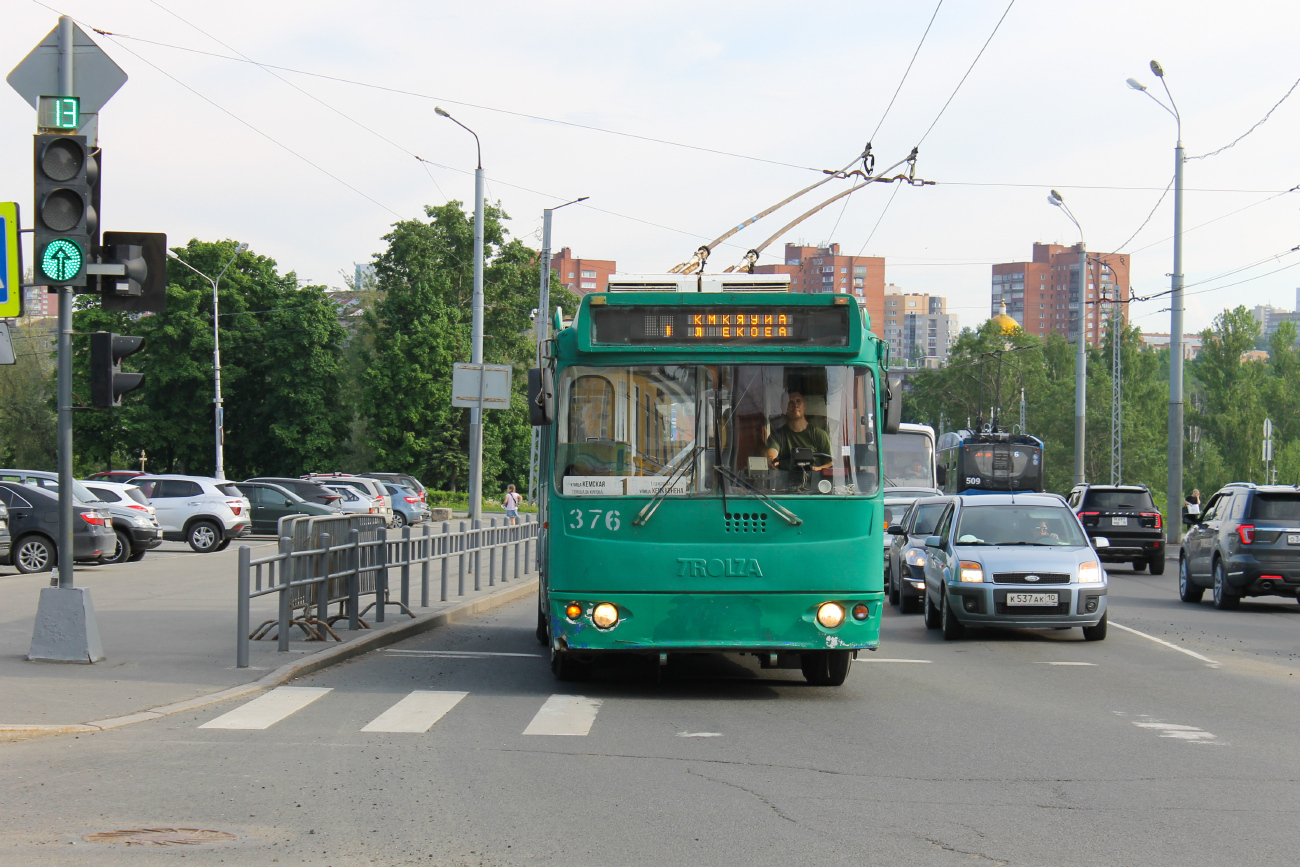Петрозаводск, ЗиУ-682Г-016.02 (обр. 2013) № 376