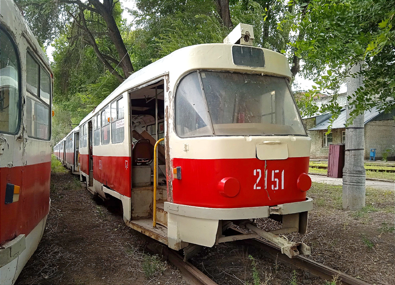 Самара, Tatra T3SU № 2151; Самара — Кировское трамвайное депо