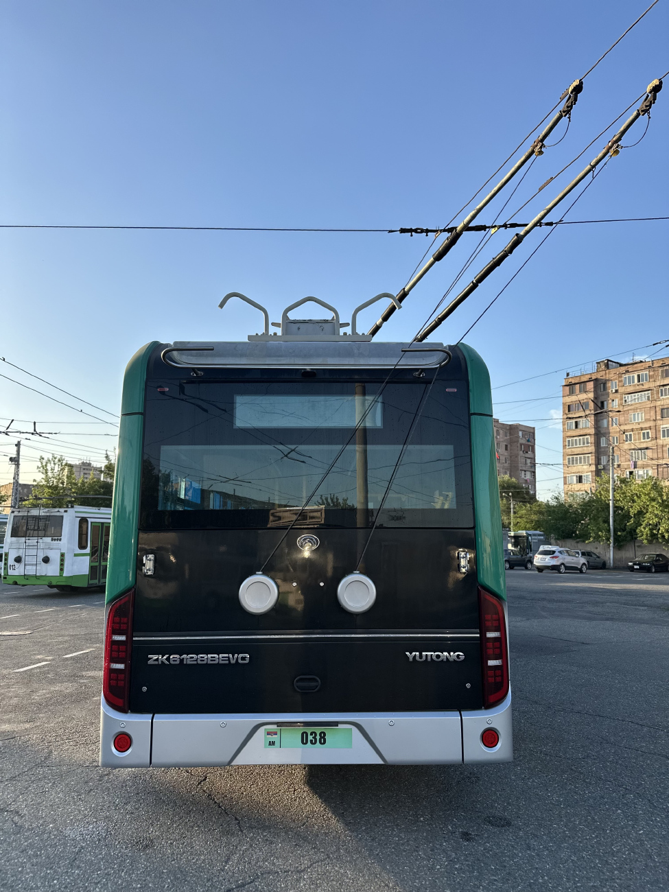 Ереван, Yutong ZK6128BEVG № 038