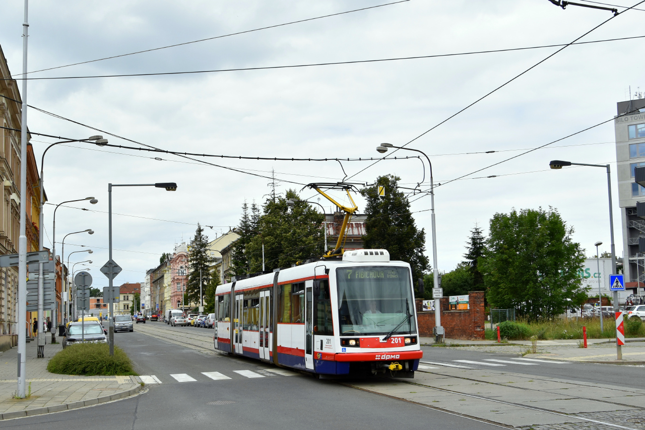 Оломоуц, Škoda 03T1 Astra № 201