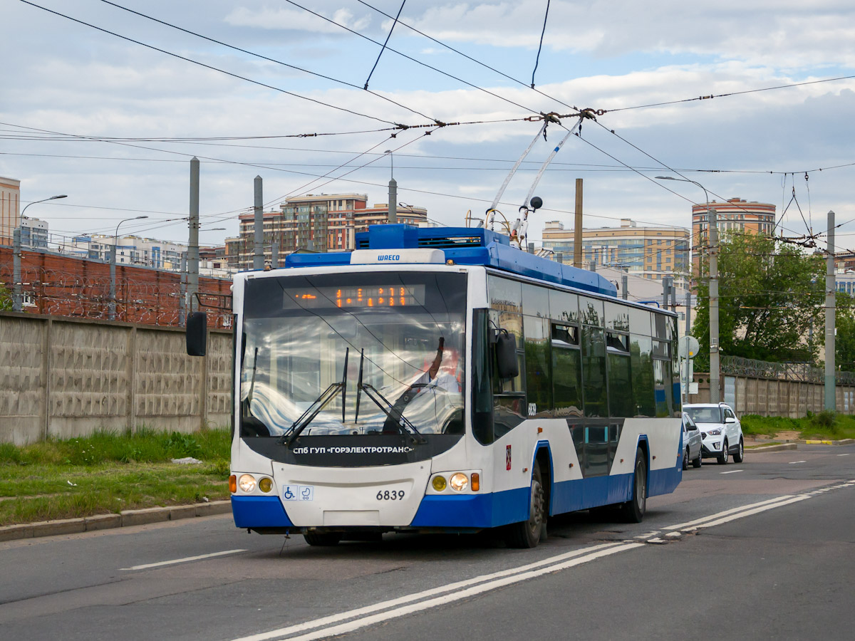 Санкт-Петербург, ВМЗ-5298.01 «Авангард» № 6839