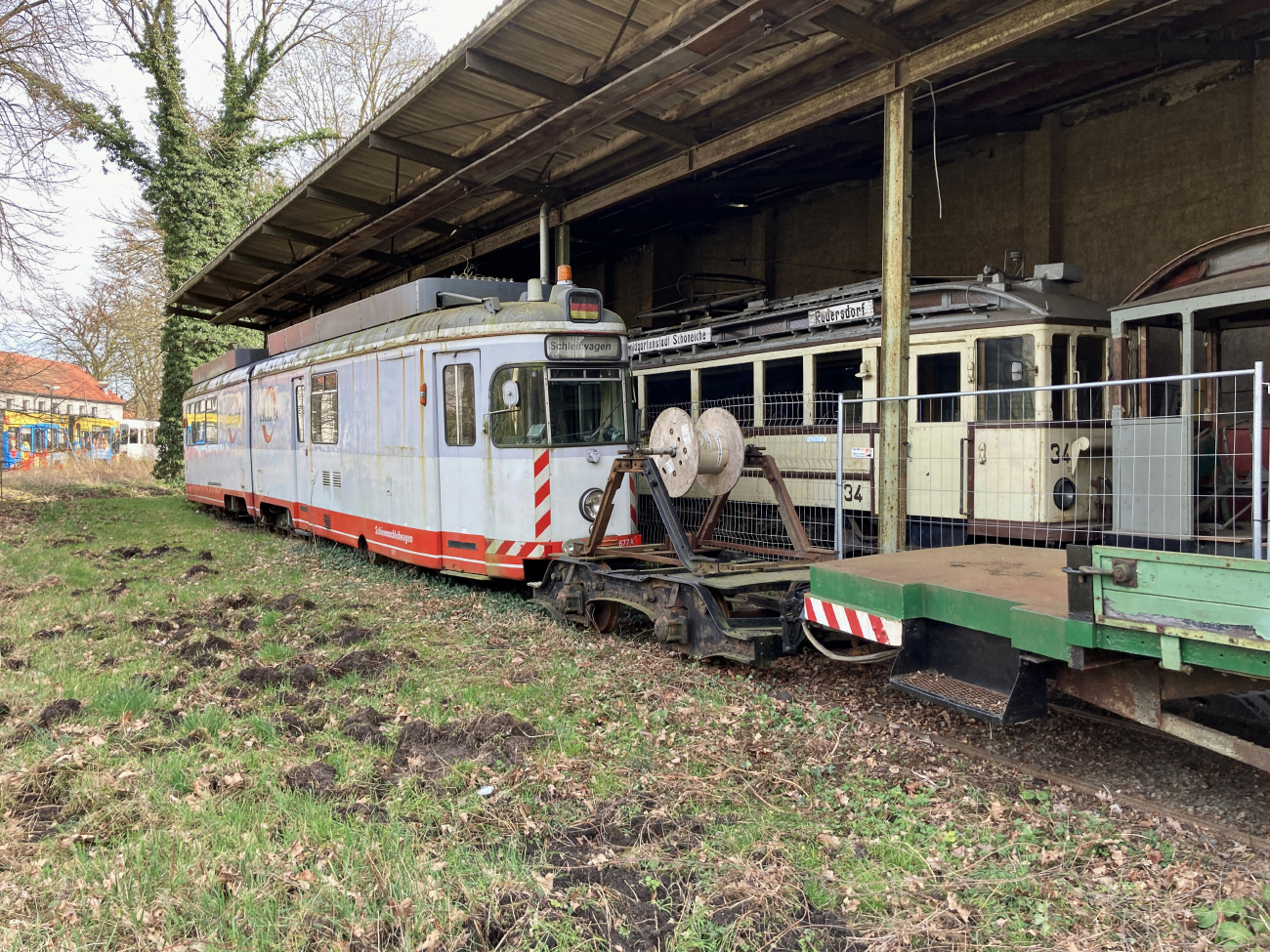 Schöneiche – Rüdersdorf, Duewag GT6ZR Nr. (677); Schöneiche – Rüdersdorf, (not in the list) Nr. б/н