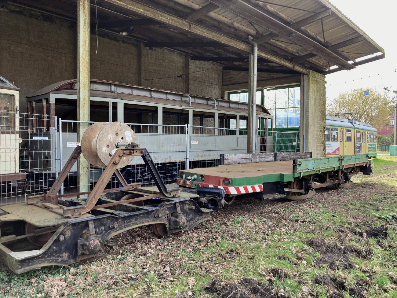 Шёнайхе – Рюдерсдорф, (нет в списке) № б/н; Шёнайхе – Рюдерсдорф, Двухосный прицепной Lindner № A94a