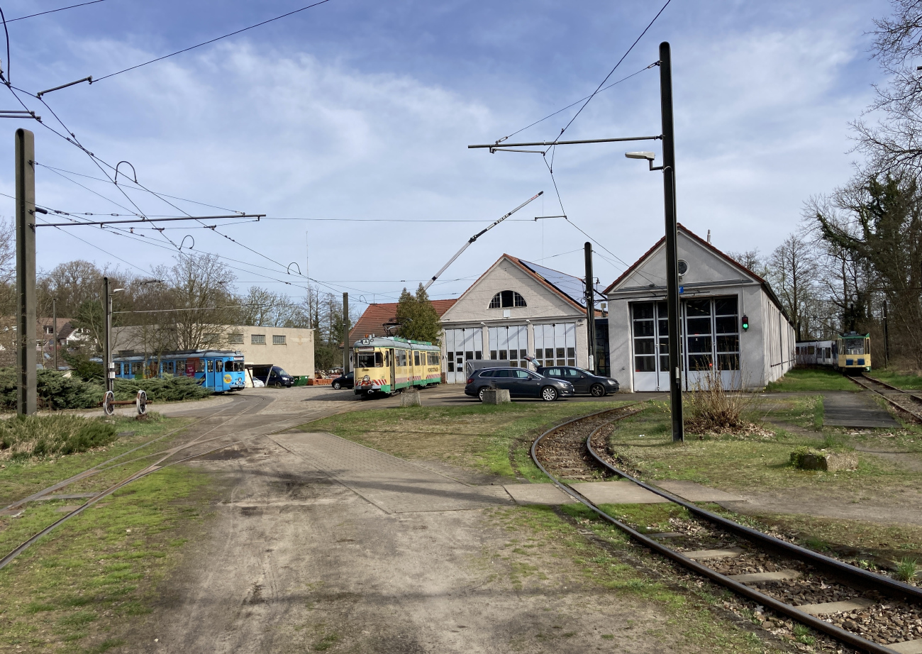 Шёнайхе – Рюдерсдорф — Трамвайная линия и инфраструктура