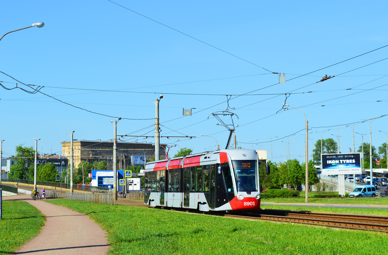Санкт-Петербург, 71-801 (Alstom Citadis 301 CIS) № 8901