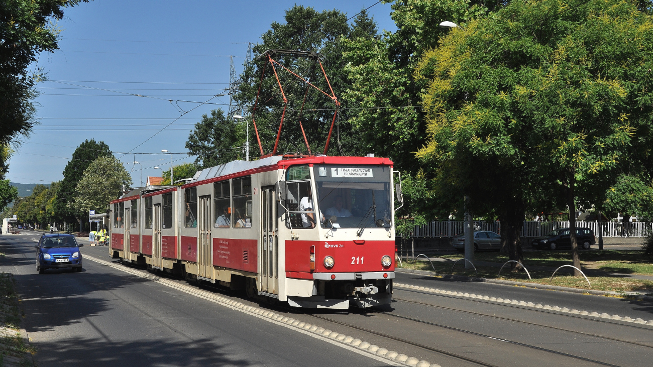 Мишкольц, Tatra KT8D5 № 211