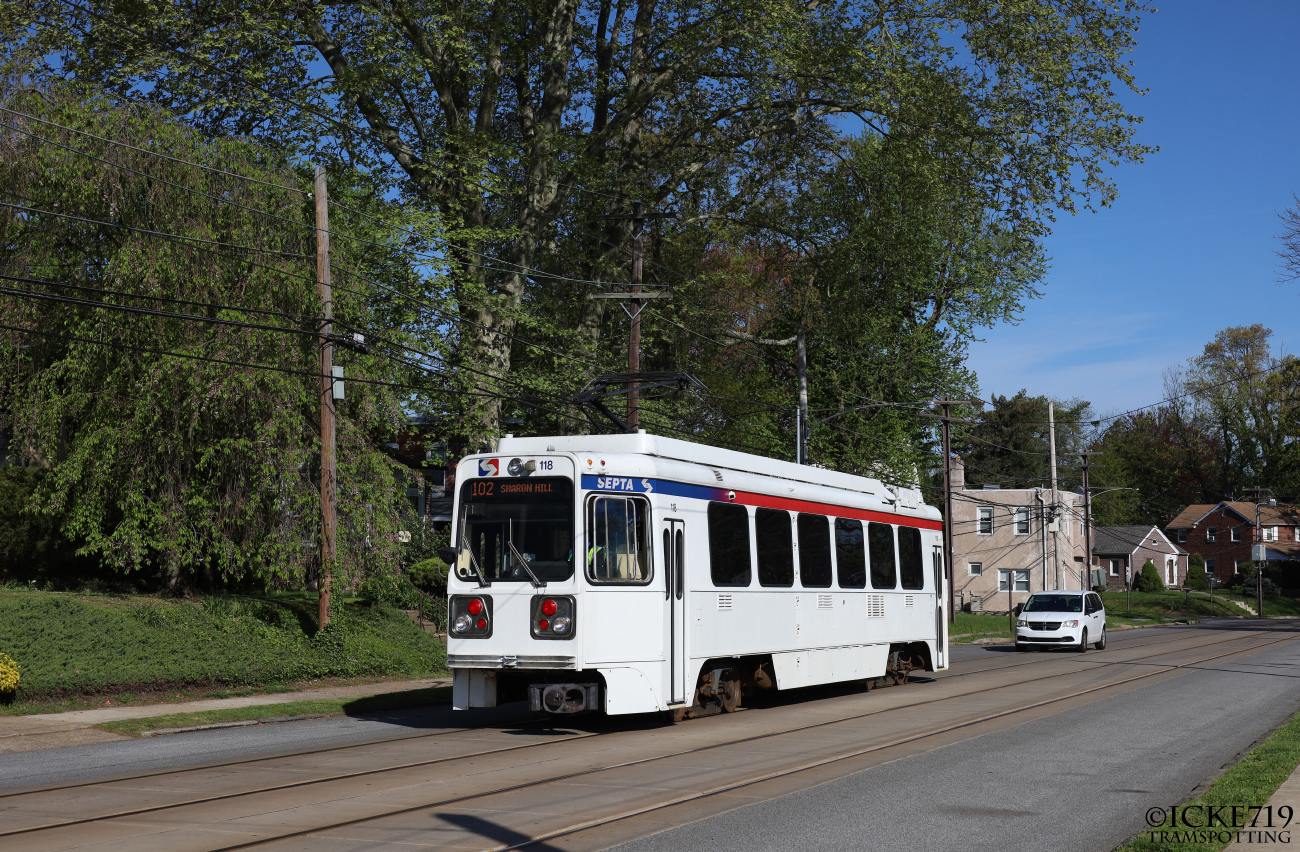 Филадельфия, Kawasaki Suburban LRV № 118