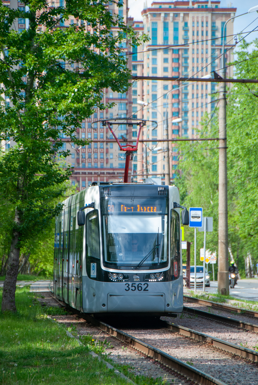 Москва, 71-414 (Pesa Fokstrot) № 3562