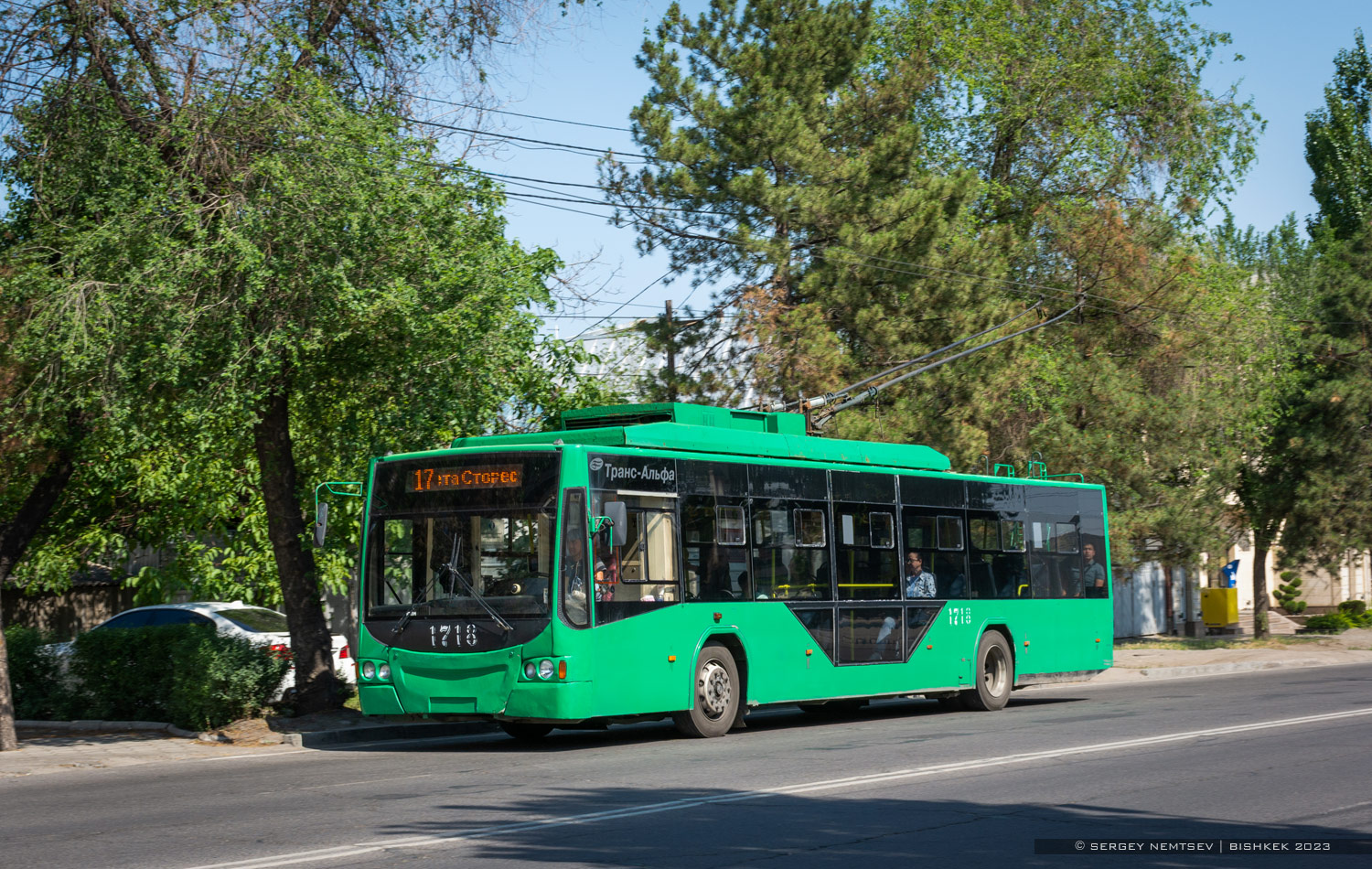 Бишкек, ВМЗ-5298.01 «Авангард» № 1718