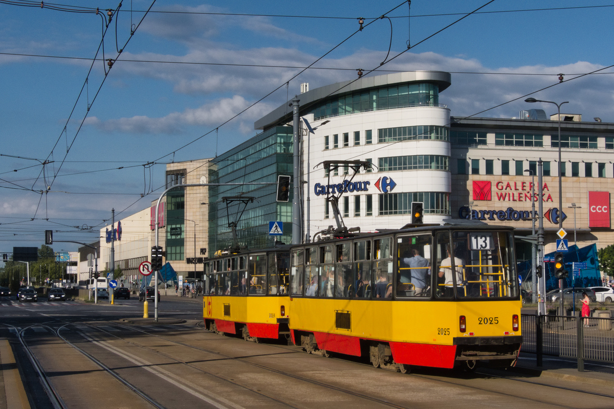 Варшава, Konstal 105N2k № 2025