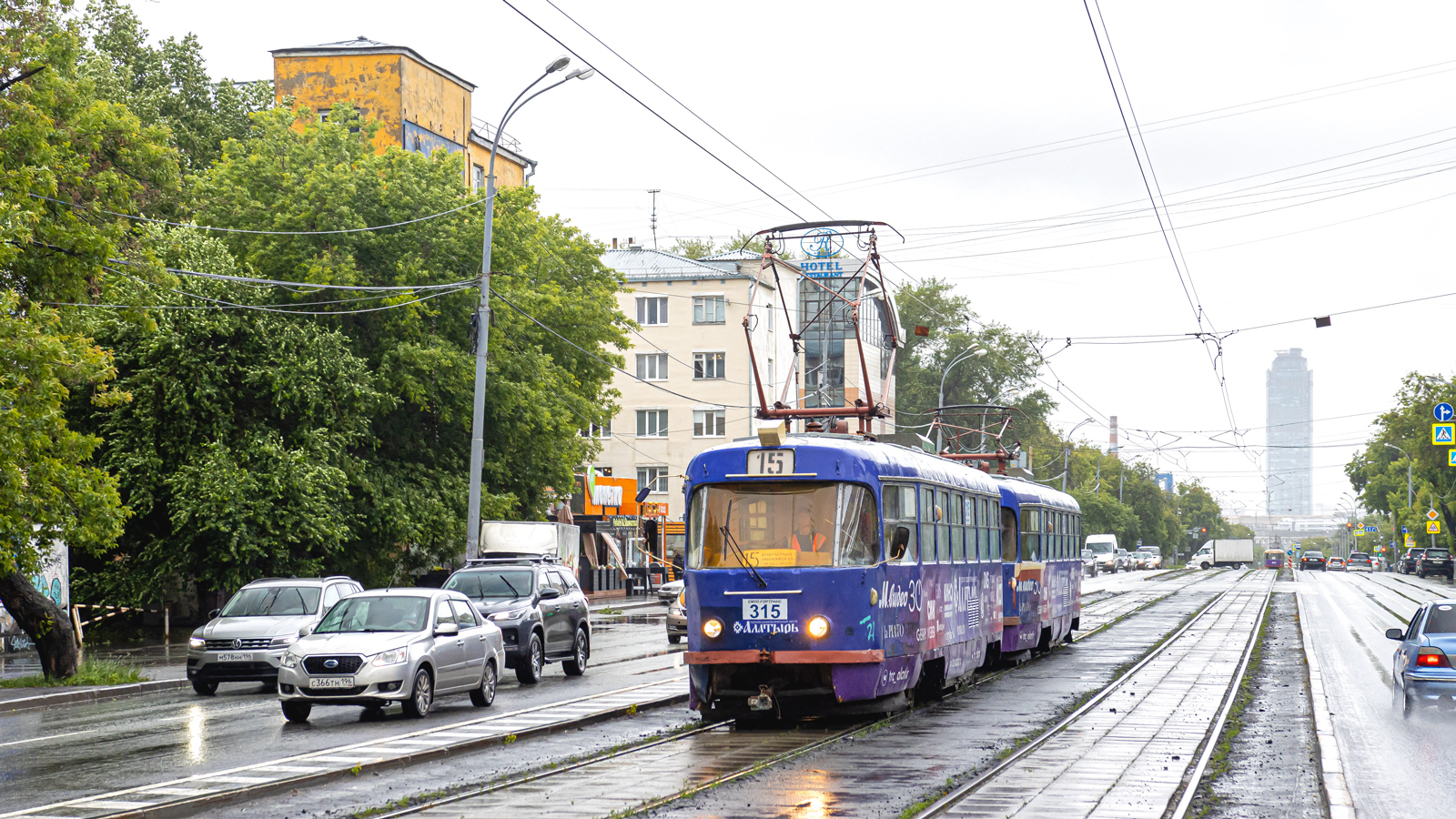 Екатеринбург, Tatra T3SU № 315