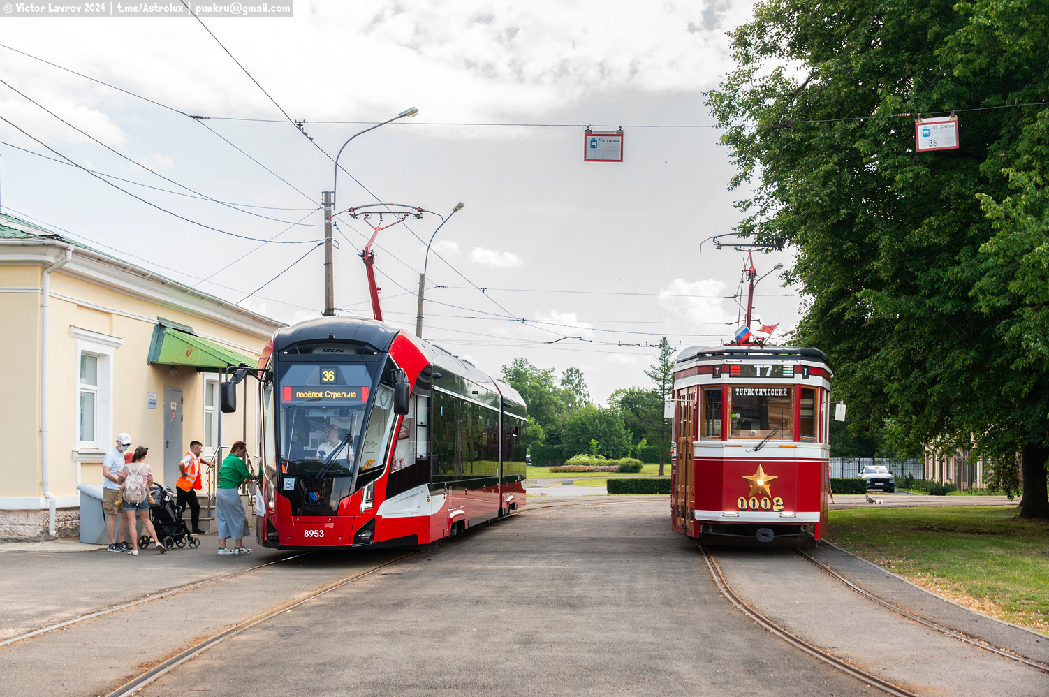 Санкт-Петербург, 71-923М «Богатырь-М» № 8953; Санкт-Петербург, ЛМ-99/33 № 0002