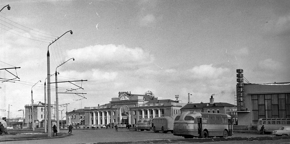 Караганда — Старые фотографии (до 2000 г.); Караганда — Троллейбусные линии