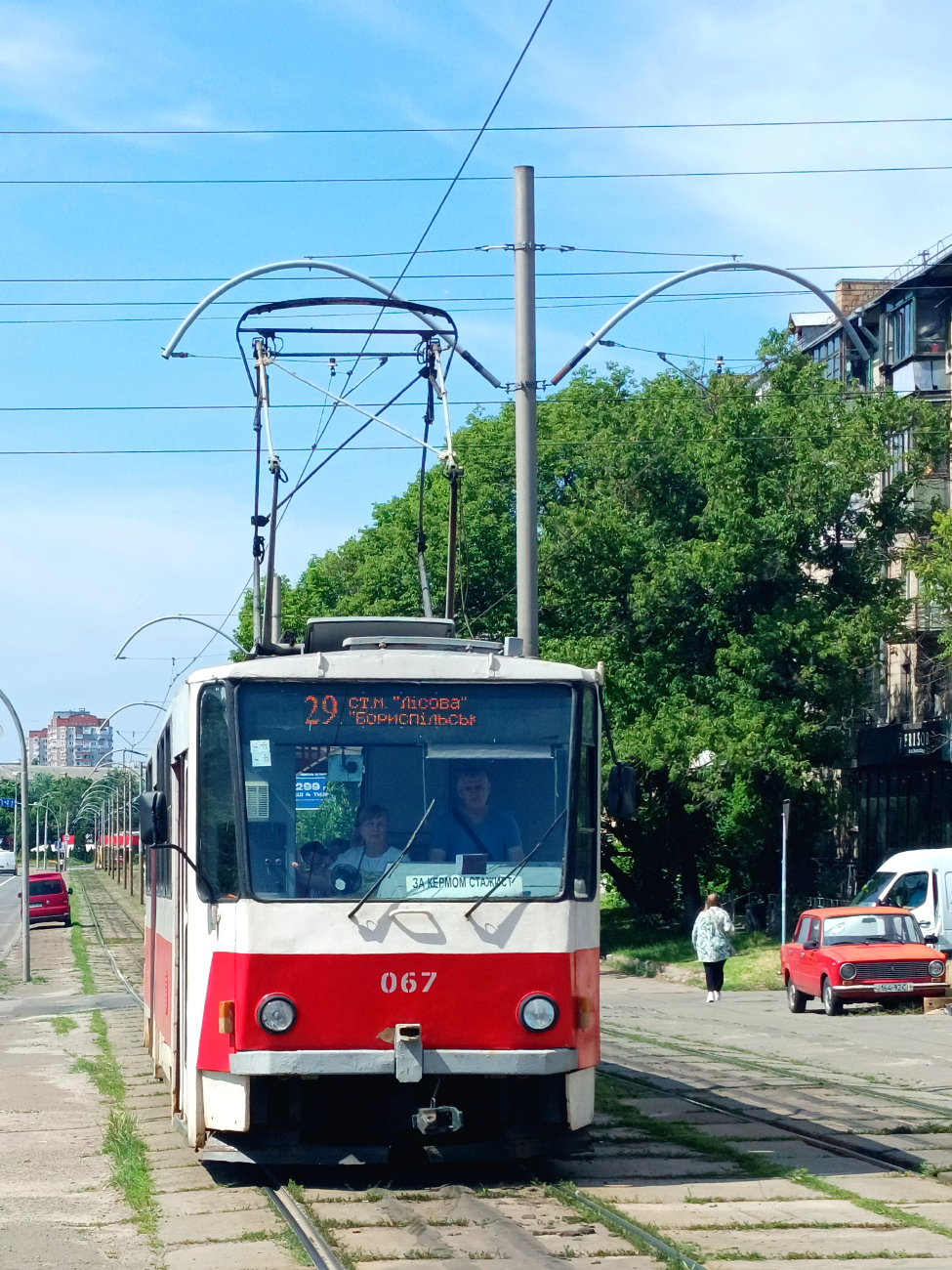 Киев, Tatra T6B5SU № 067