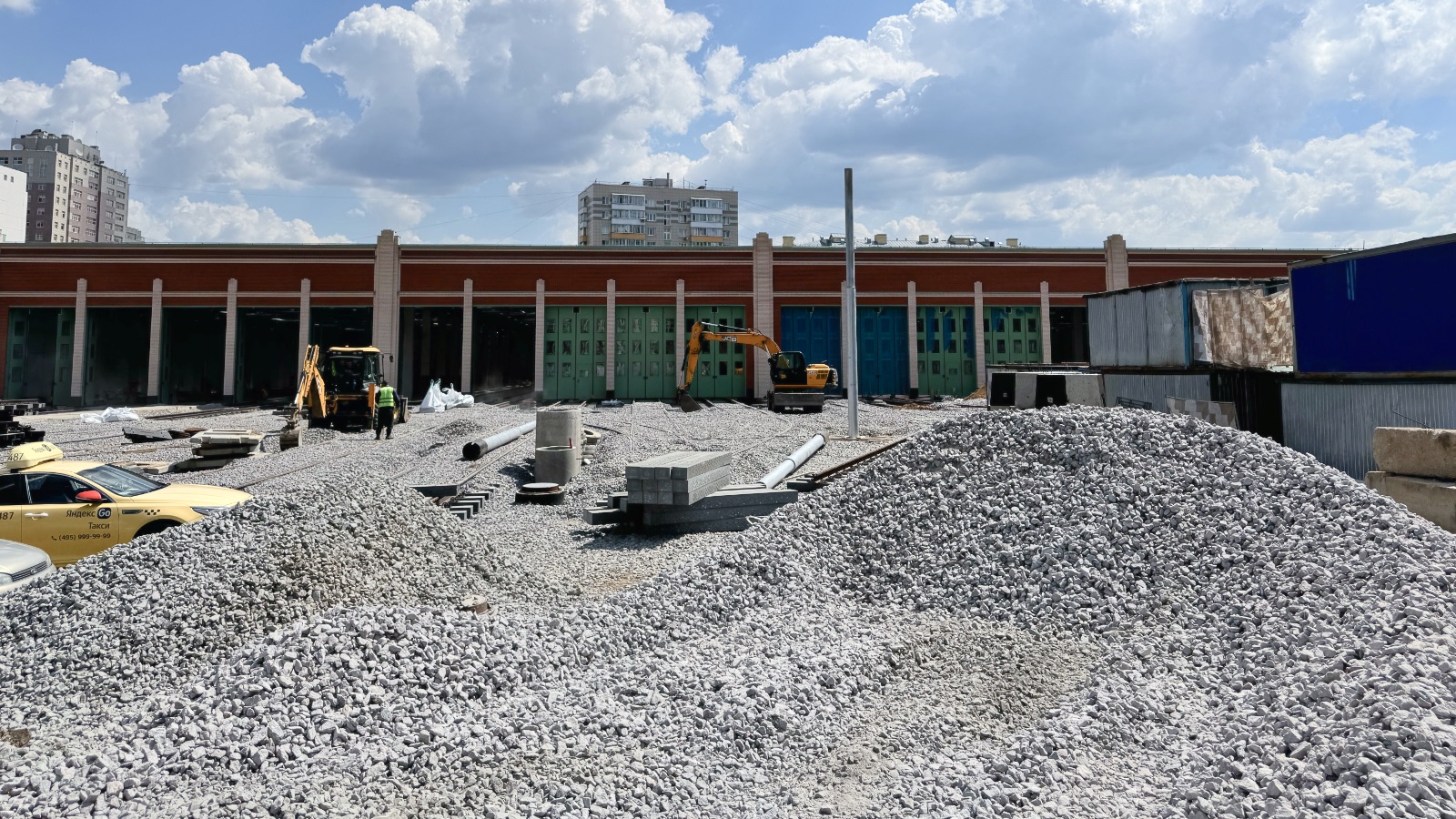 莫斯科 — Reconstruction of the Apakov tramway depot