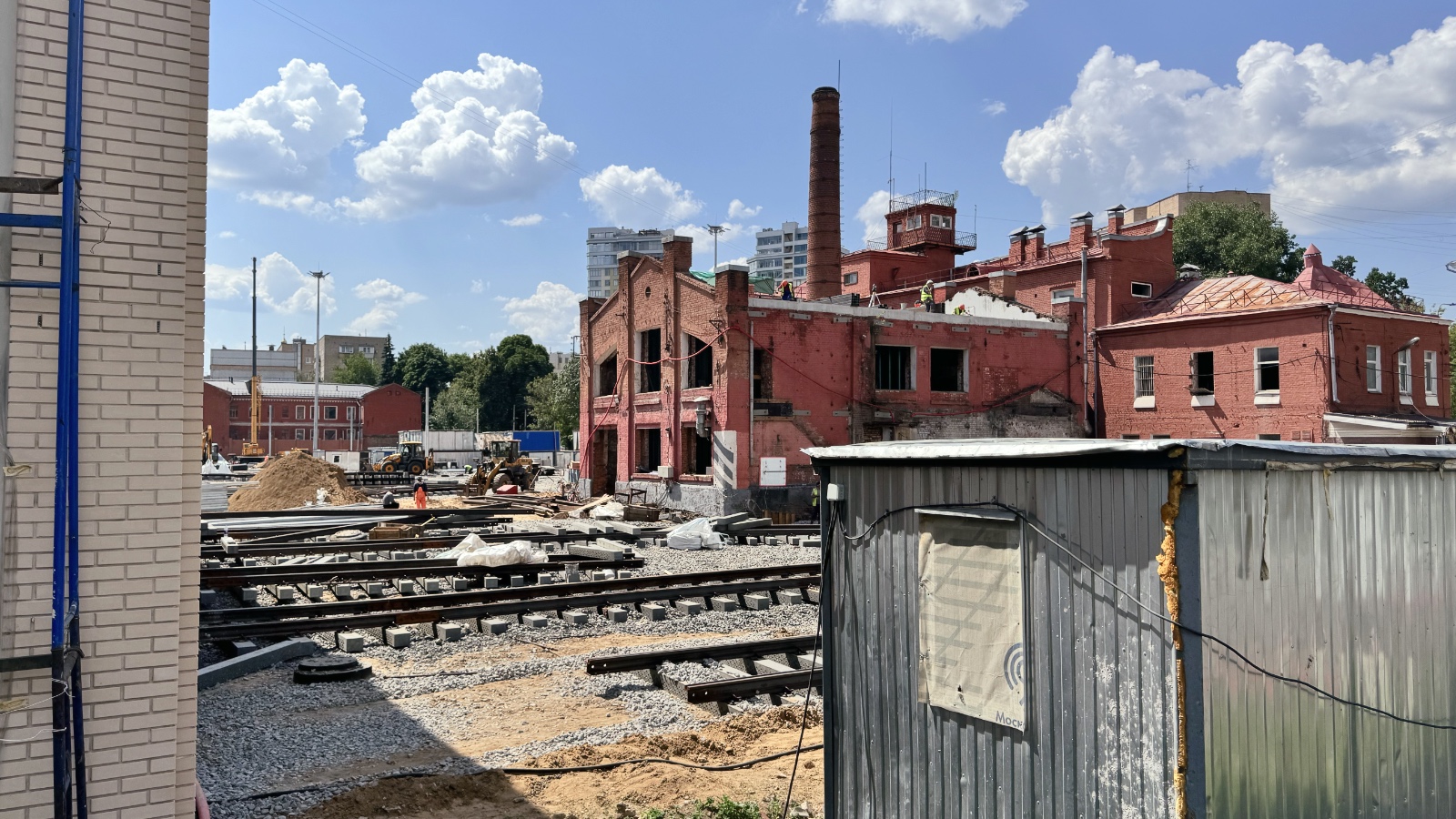 莫斯科 — Reconstruction of the Apakov tramway depot