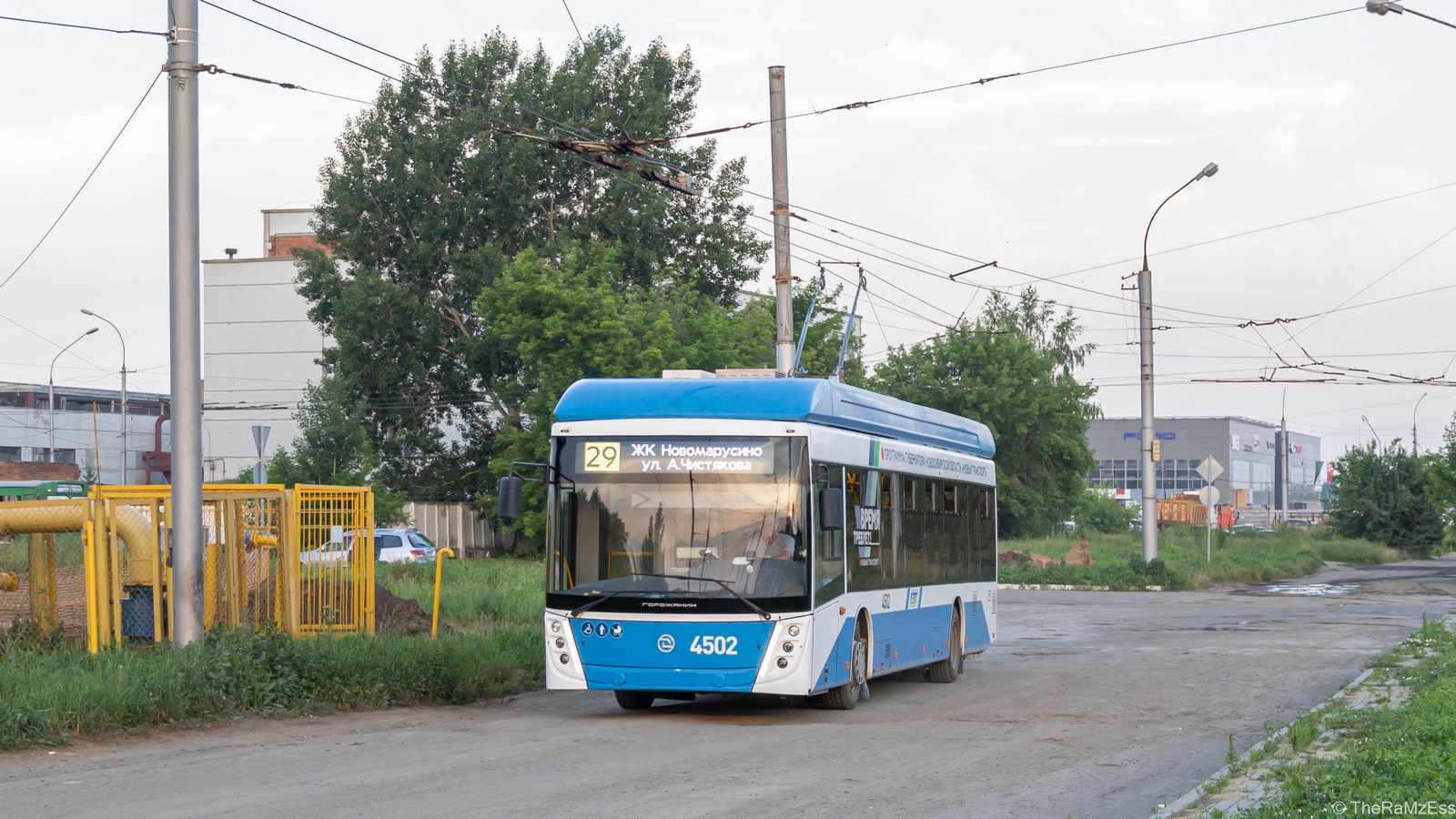 Новосибирск, УТТЗ-6241.01 «Горожанин» № 4502
