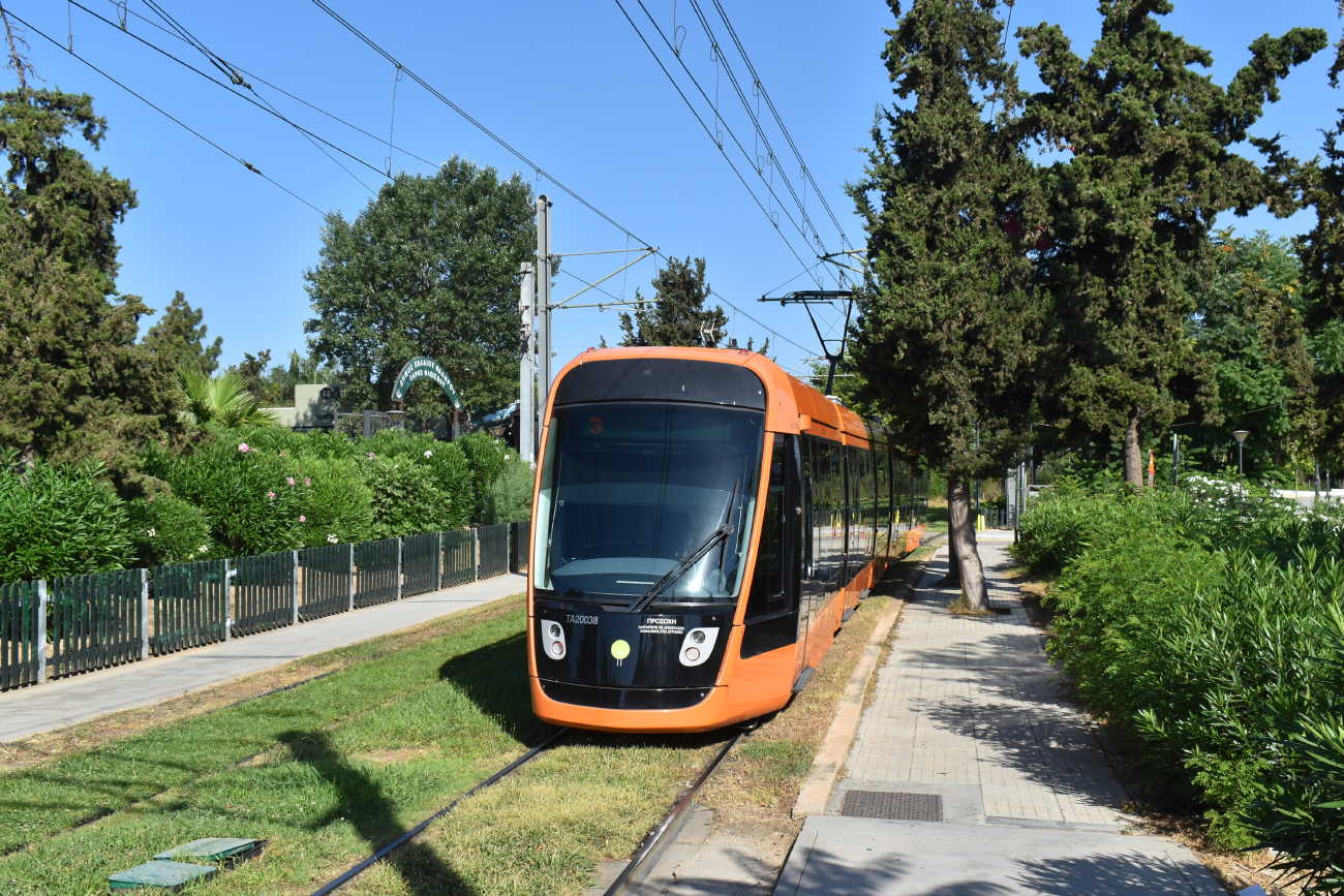 Афины, Alstom Citadis 305 № 20038