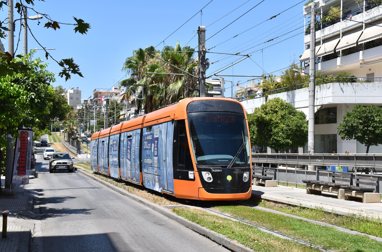 Афіны, Alstom Citadis 305 № 20041