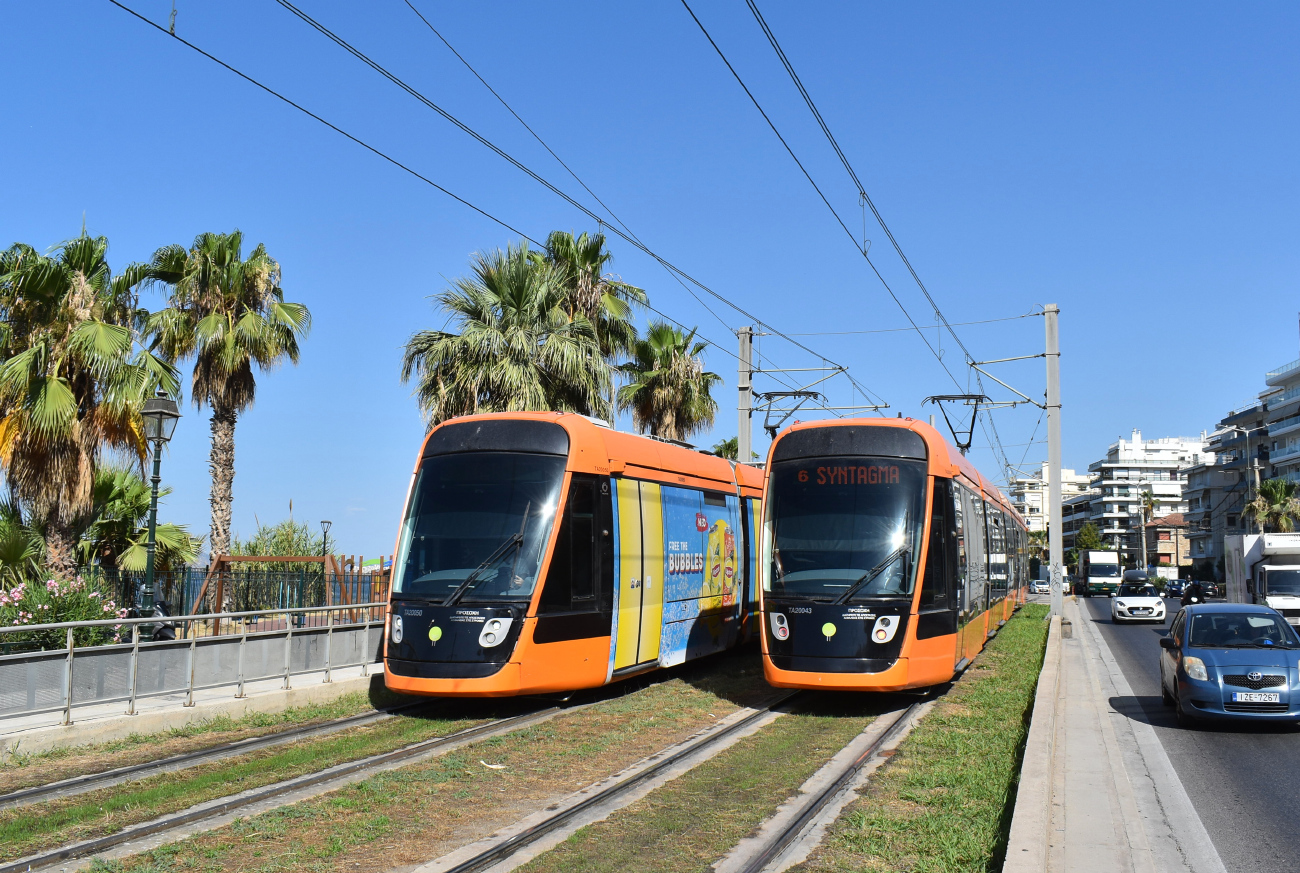 Афины, Alstom Citadis 305 № 20043