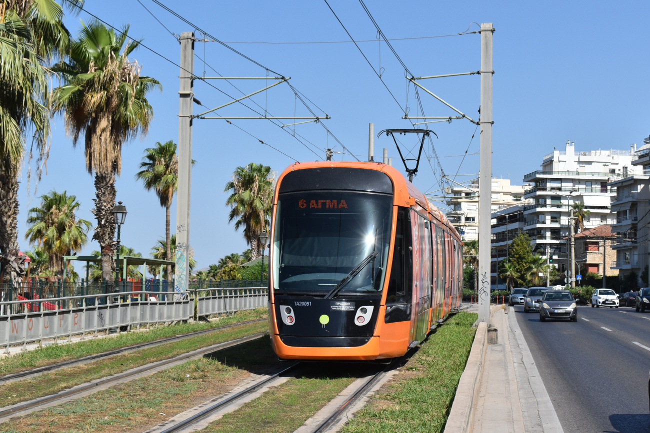 Афины, Alstom Citadis 305 № 20051