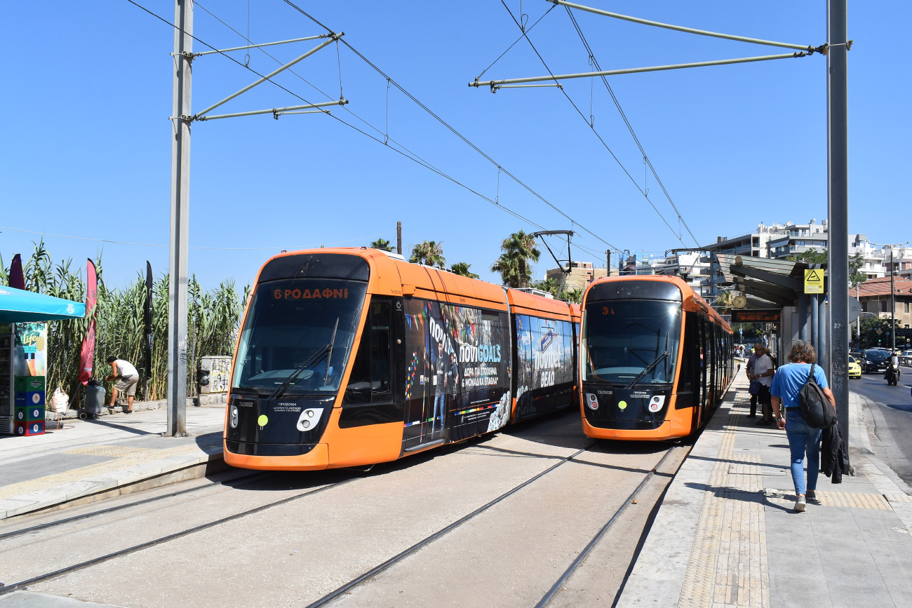 Афины, Alstom Citadis 305 № 20038
