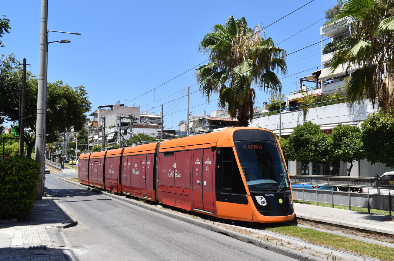 Афины, Alstom Citadis 305 № 20057