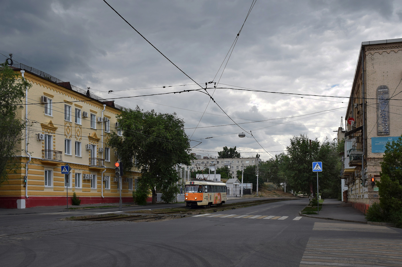 Волгоград, Tatra T3SU (двухдверная) № 2614