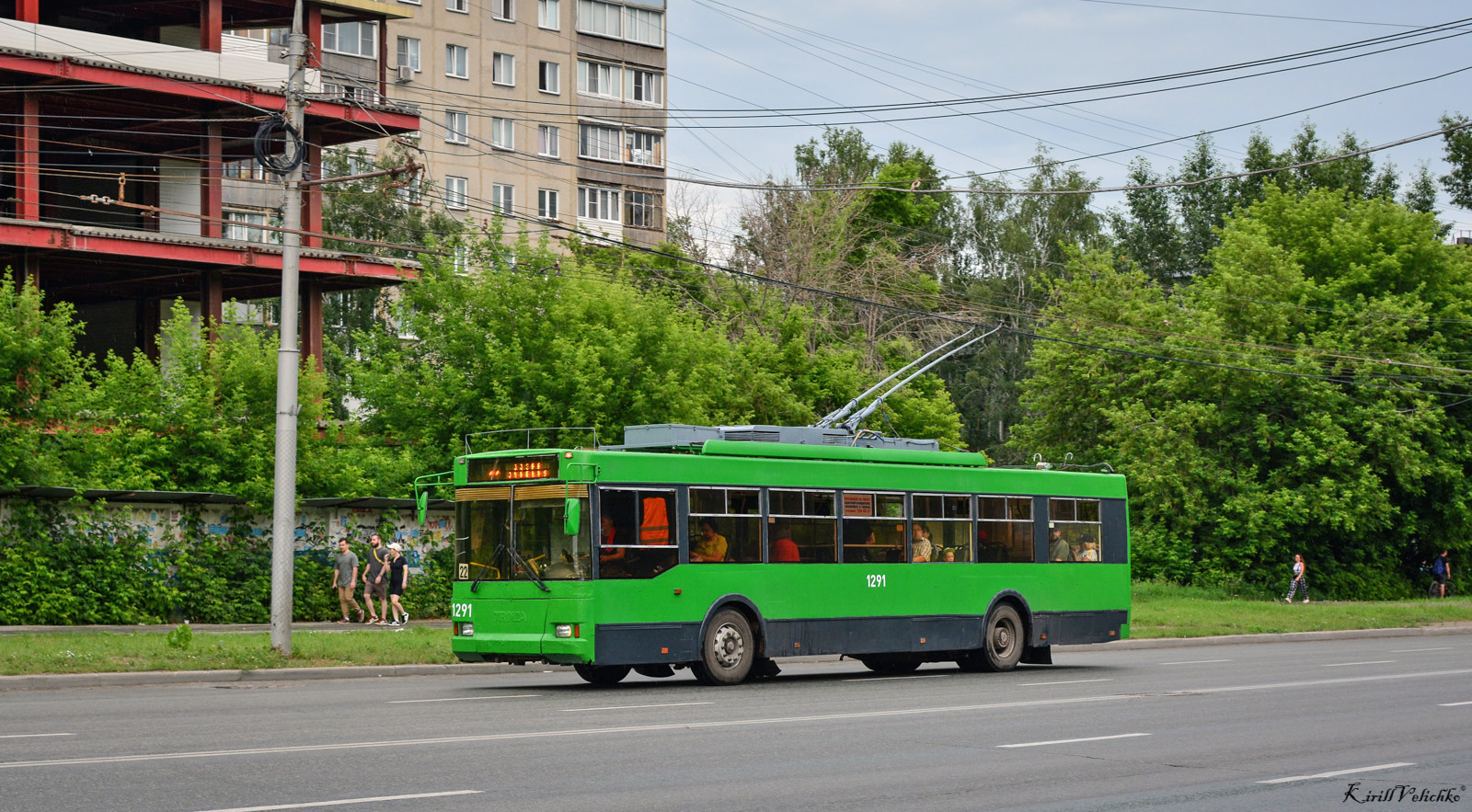 Новосибирск, Тролза-5275.05 «Оптима» № 1291