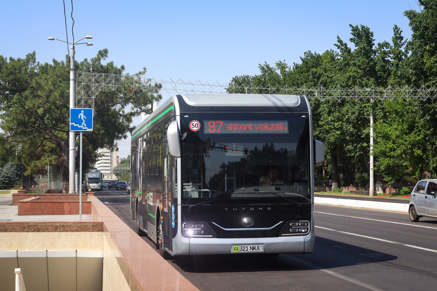 Tașkent, Yutong ZK6126BEVG Nr. 05322