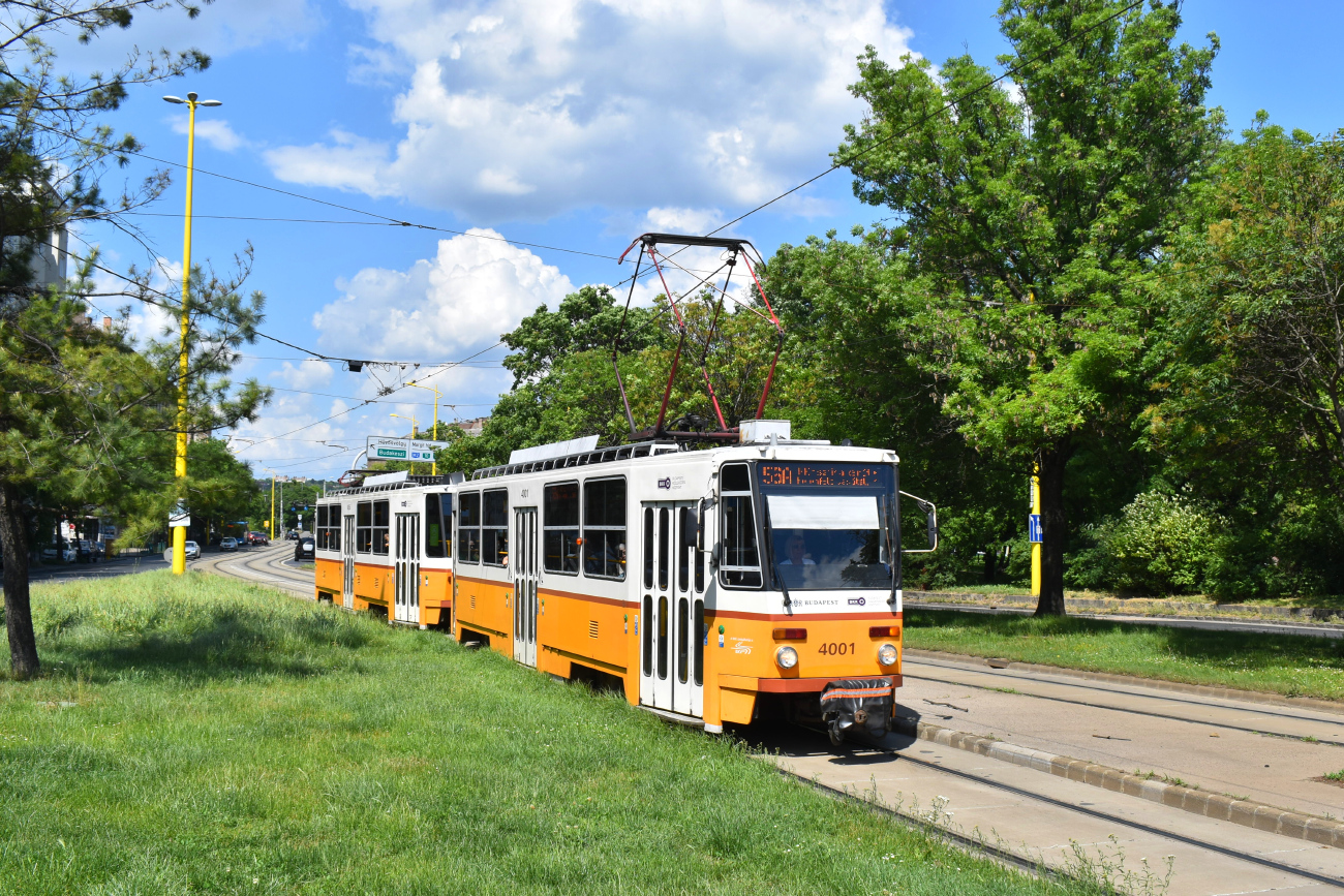 Budapest, Tatra T5C5K2 — 4001