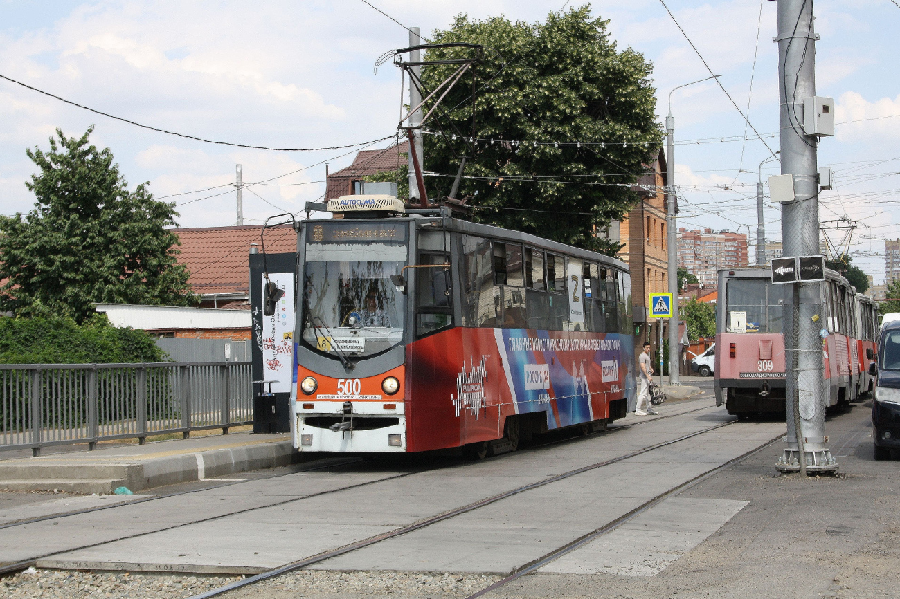 Krasnodar, 71-605ТН (КТМ-5М3Р8) č. 500