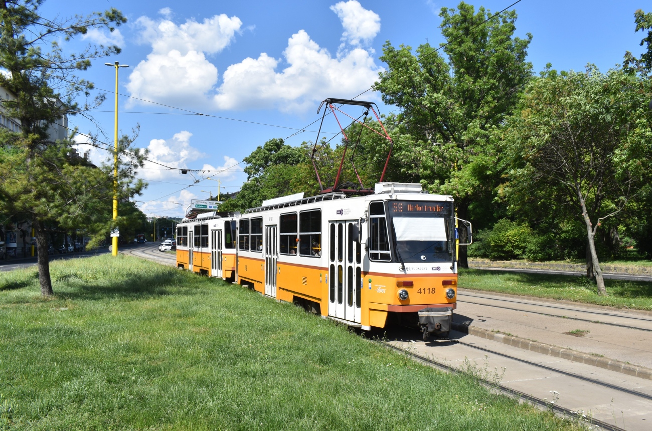 Будапешт, Tatra T5C5K2 № 4118 Будапешт, Tatra T5C5K2 № 4118