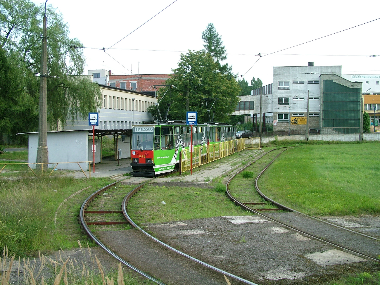 Ченстохова, Konstal 105Na № 648; Ченстохова — Трамвайные линии и инфраструктура