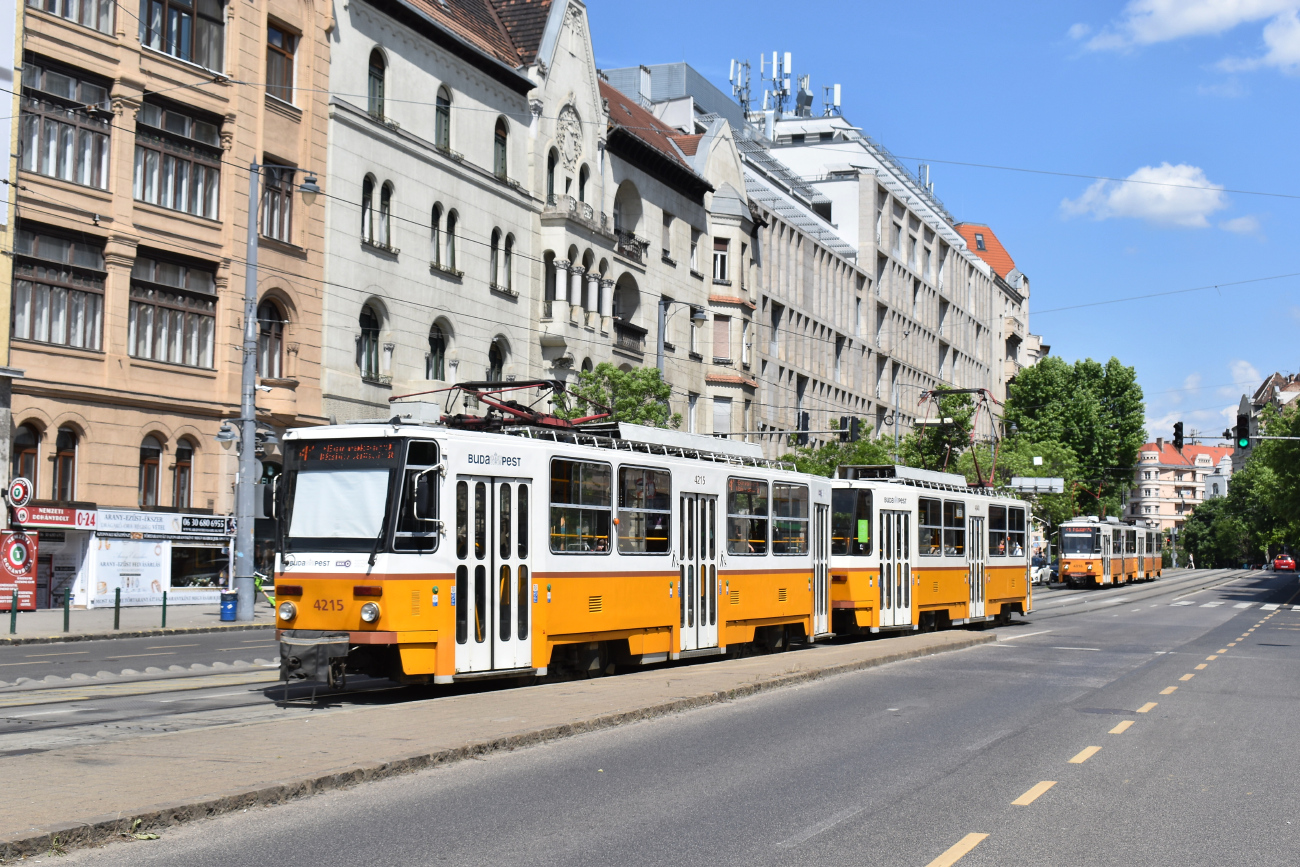 Будапешт, Tatra T5C5K2 № 4215