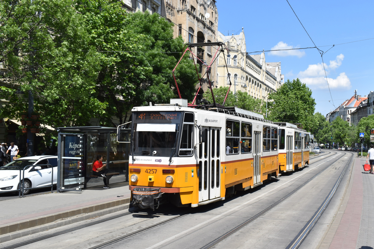 Будапешт, Tatra T5C5K2 № 4257