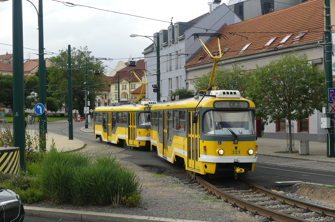 Пльзень, Tatra T3R.PLF № 323