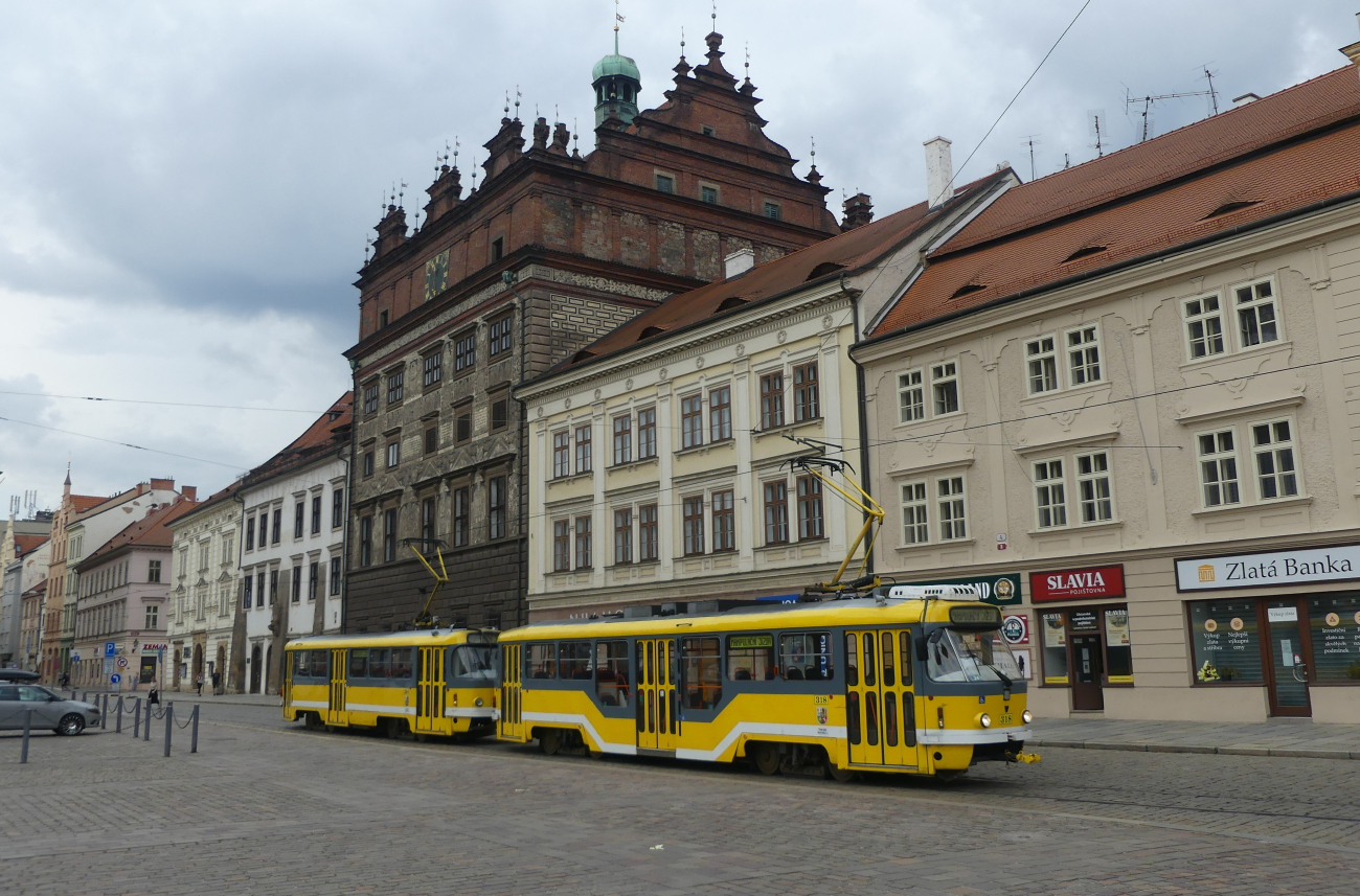 Пльзень, Tatra T3R.PLF № 318