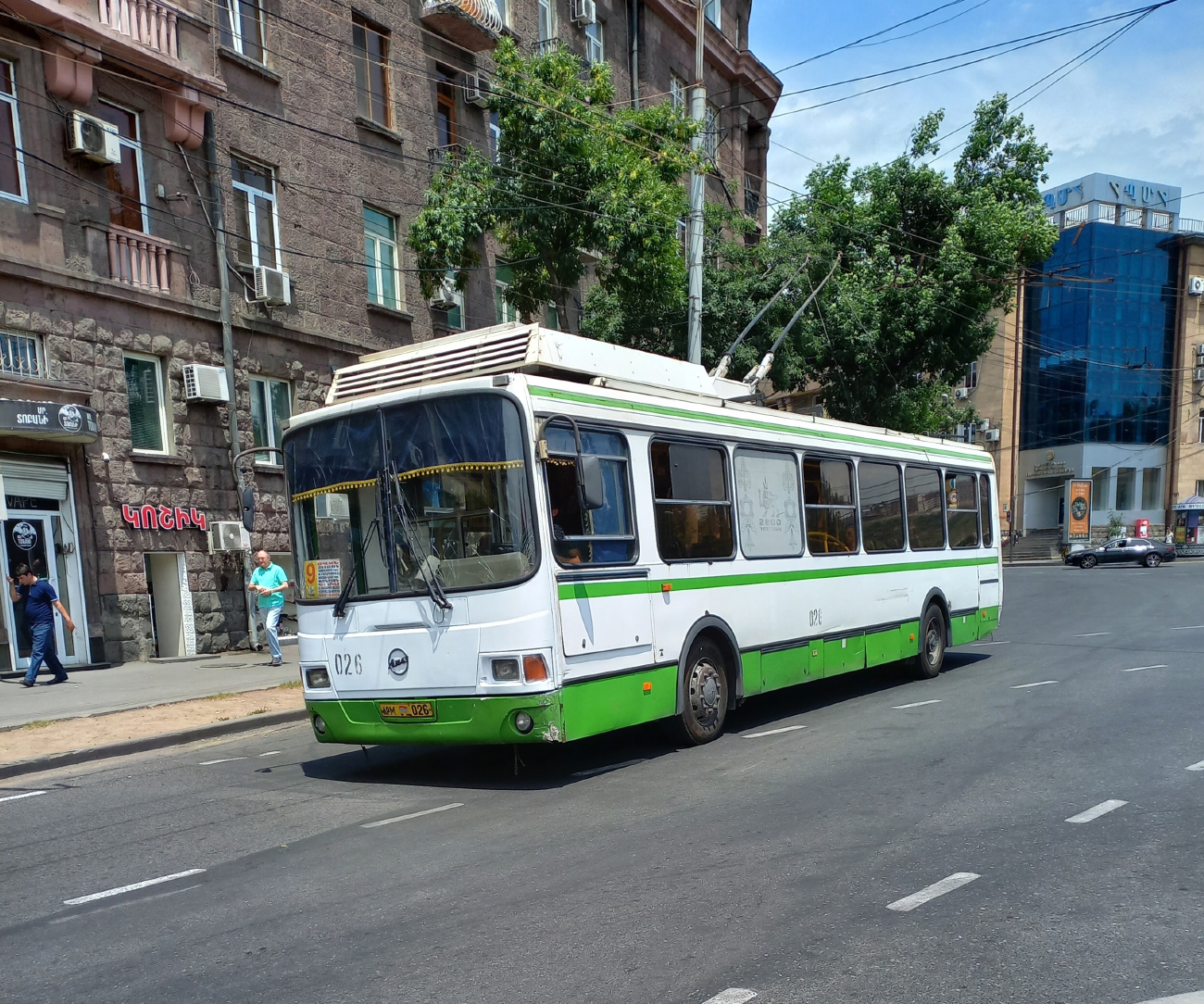 Erewań, LiAZ-5280 (VZTM) Nr 026