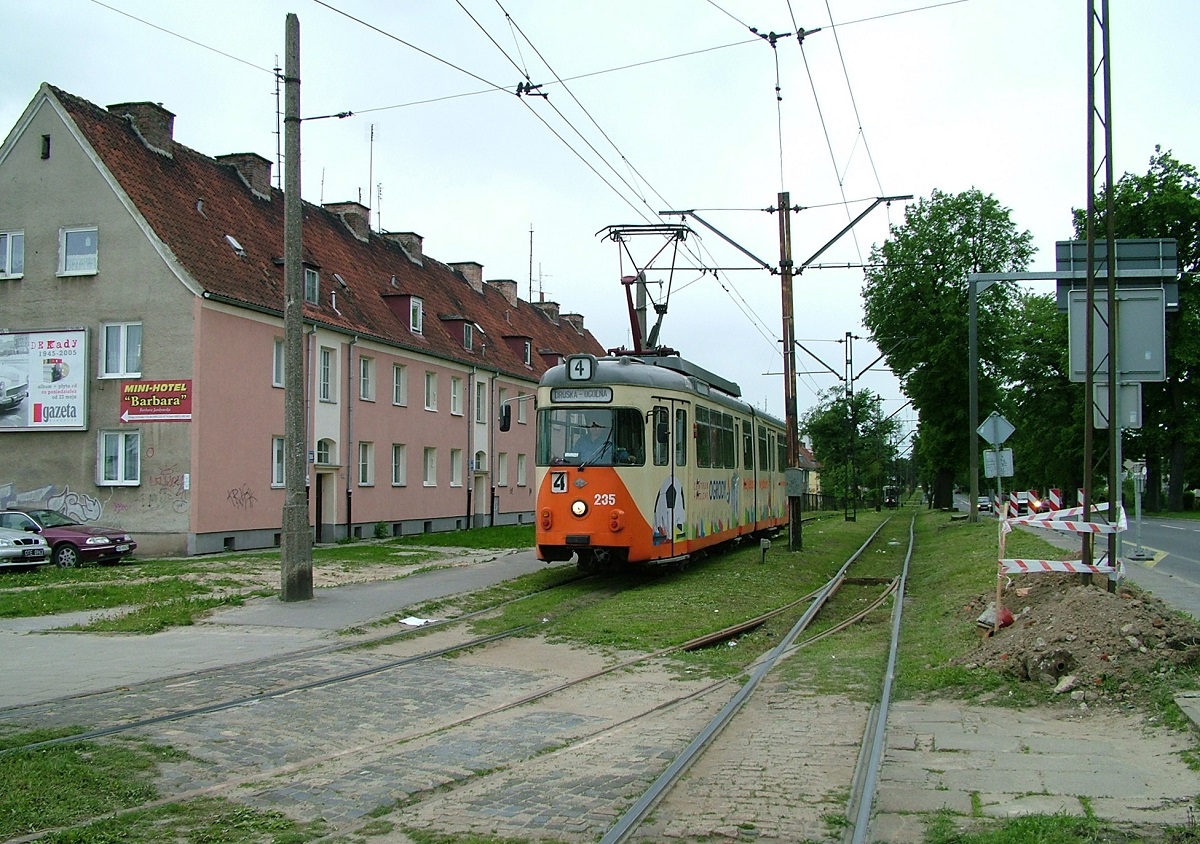 Эльблонг, Duewag GT6 № 235