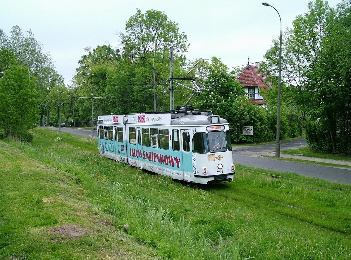 Эльблонг, Westwaggon GT6 № 221