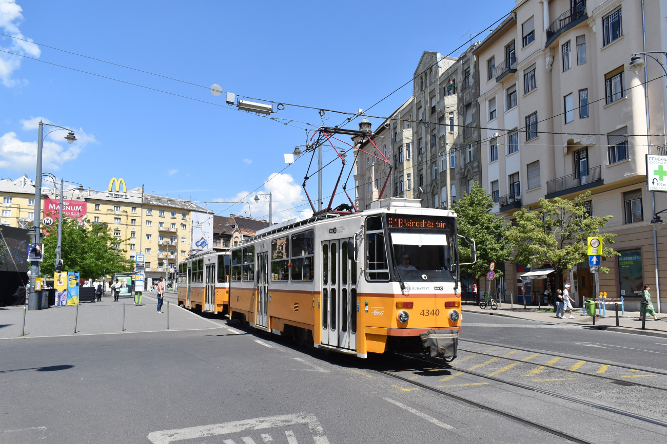 Будапешт, Tatra T5C5K2 № 4340