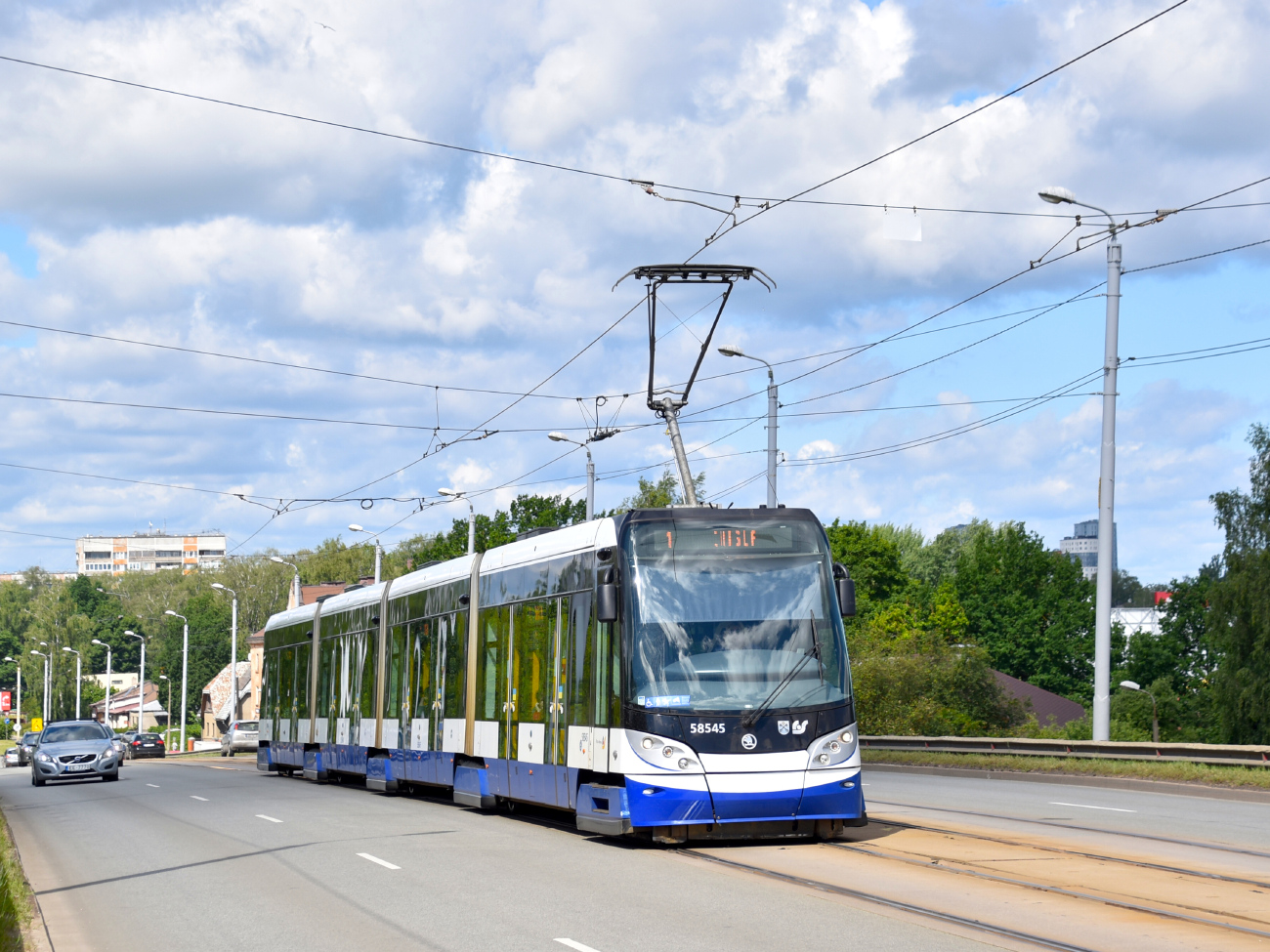 Рига, Škoda 15T2А ForCity Alfa Riga № 58545