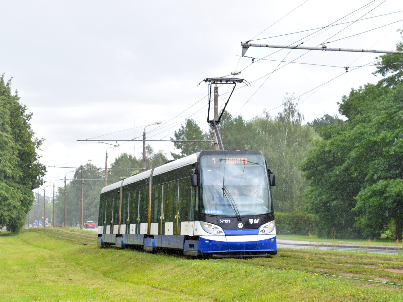 Рига, Škoda 15T ForCity Alfa Riga № 57191