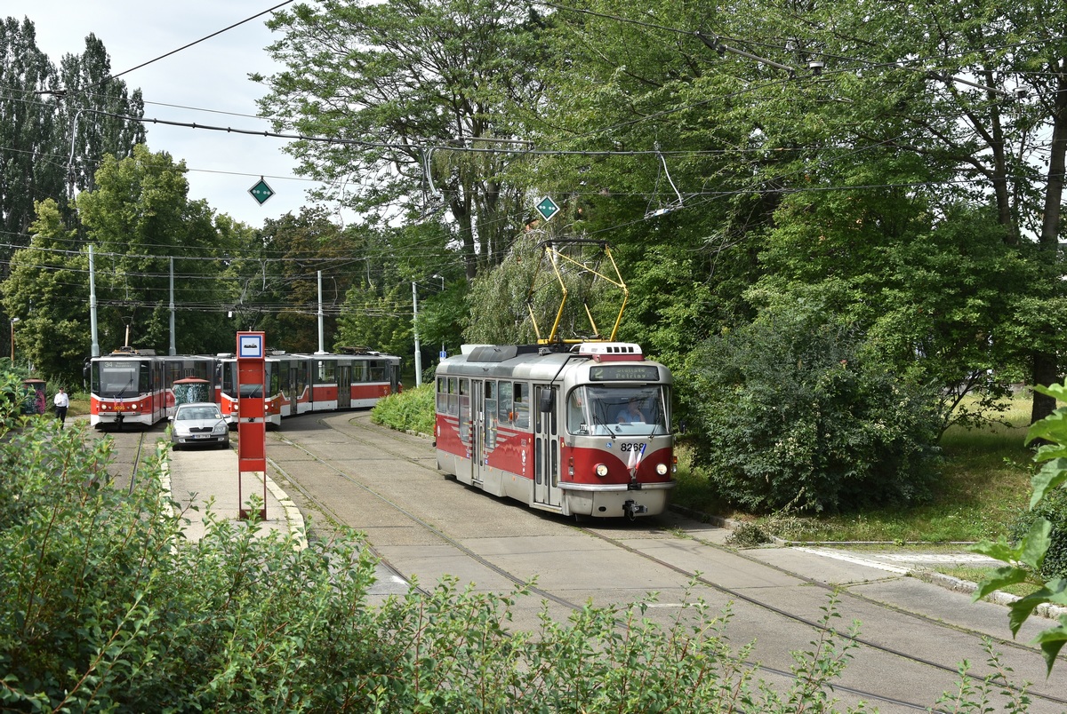 Прага, Tatra T3R.PLF № 8268