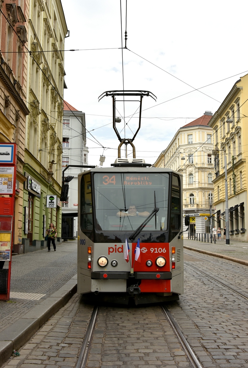 Прага, Tatra KT8D5R.N2P № 9106